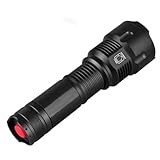 OSALADI USB Wiederaufladbare Zoom LED Taschenlampe 26650 Batterie 5 Beleuchtungsmodi Tragbare...