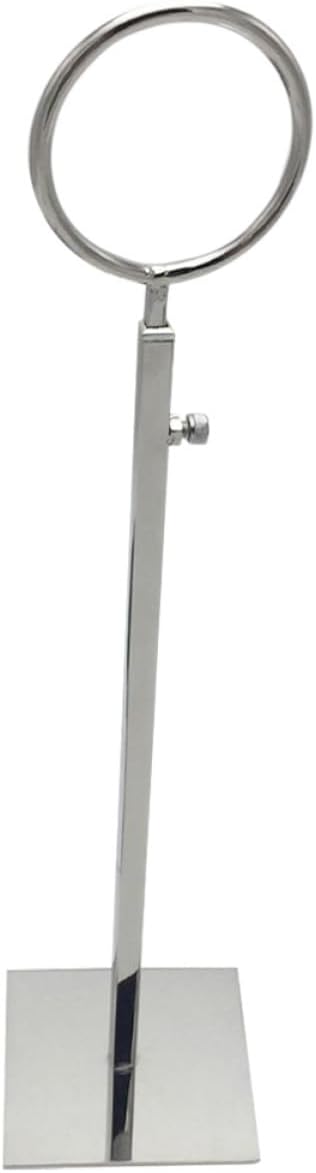 Metal Scarf Organizer Stand, Stainless Steel Display Rack for Neck Scarves