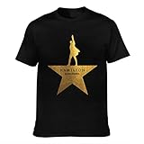 T Shirt for Men Women Inspired by Drama-Hamilton Short Sleeve Tee Black