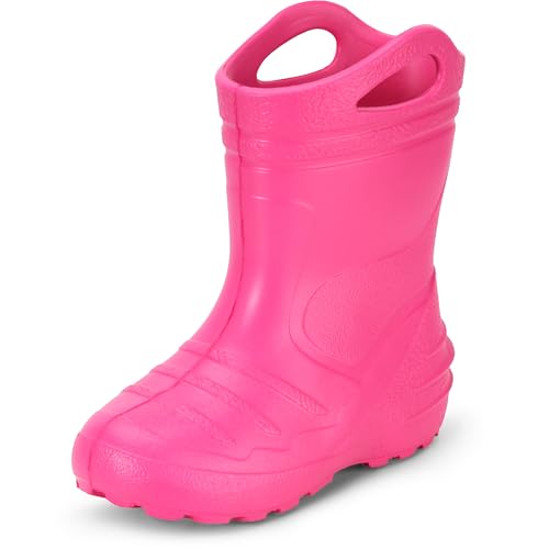 Bottes en EVA légères et imperméables pour enfants rose taille 33