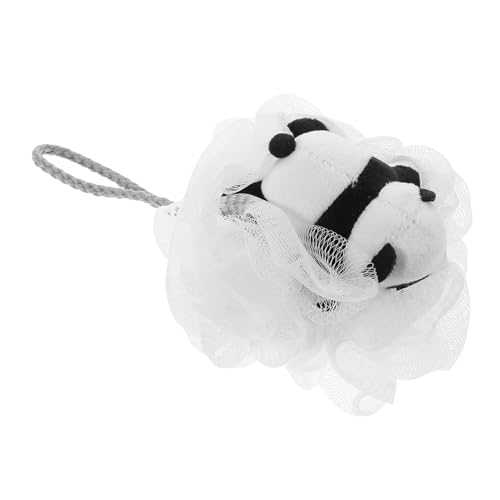 Hemobllo Spugna Da Bagno Per Bambini a Forma Di Panda Luffa Esfoliante in Rete Morbida Spugna Doccia Delicata Per Pulizia Corpo Accessorio Bagno Bambini Unisex