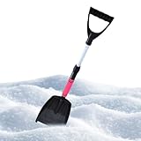 Rangement facile : conçue pour être pratique, la pelle à neige pour voitures comprend une fonction de démontage qui réduit considérablement sa taille, permettant un rangement sans effort et libérant de la place pour d'autres articles nécessaires lors de trajets enneigés ou de voyages en voiture dans les climats froids