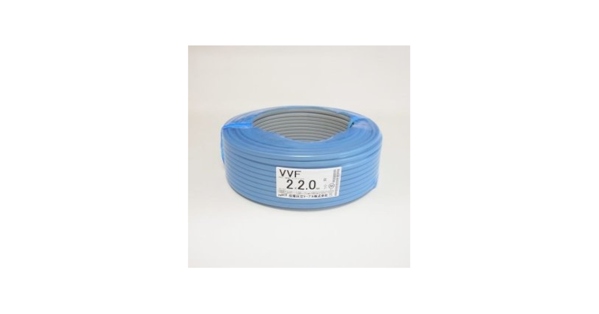 VVF2.0x2c 100m 2巻　住電 VVF2.0×2C×100m (富士電線)｜2心｜電線(ケーブル)｜電材堂【公式】