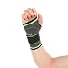 HipStone High Elastic Bandage Fitness Yoga Wrist Palm Support Compression Recovery Wrist Sleeve Powerlifting Gym Palm Pad Protector (M)