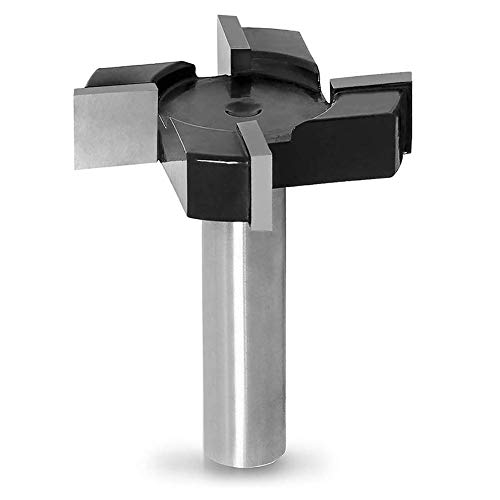 CNC Spoilboard Surfacing Router Bit, gambo 1/2 pollice