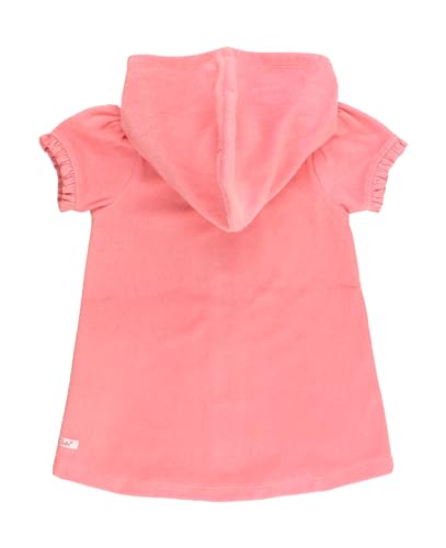 Image of RuffleButts Girls Terry Knit Full-zip Swim Cover-up - Swim Cover-Up