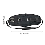 LOORGVEL Inflatable Adjustable Kayak Back Rest Cushion, Non-Slip Kayaking Seat Pad for Canoe and Fishing Boats, Black Aquatics Back Support Accessory for Water Sports - Image 2