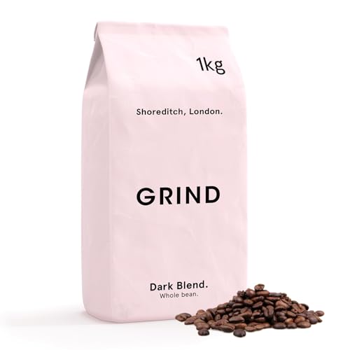 Grind Dark Blend Coffee Beans 1kg Dark Roast