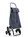 Rolser Carro I-MAX Tweed 6 Ruedas Sube Escaleras - Azul Marino