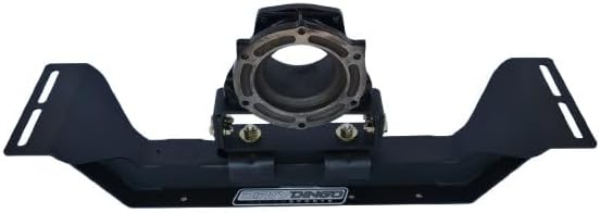 GM Late Model 4X4 Adjustable Auto Transmission Mount Adapter Powder Coated