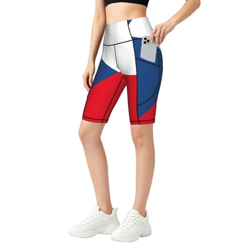 Legging République tchèque taille haute anti-glisse pour le yoga