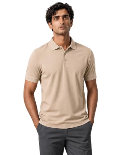 Image of Wellbi Eco-Friendly Bamboo Polo T Shirt | Mens Stylish Casual Regular Fit | Comfortable Soft | Trendy Breathable Lightweight | Quality Modern Essential Fashion