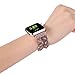 MXCERH Ladies Strap 44mm Wrist Band Luxury Hand Made by Crystal Bracelet for i-Watch Series 2 SE