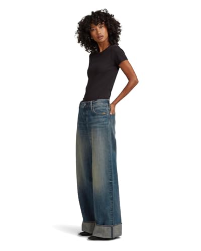 G-Star Roxx Wide WMN jean bleu en denim premium taille 31