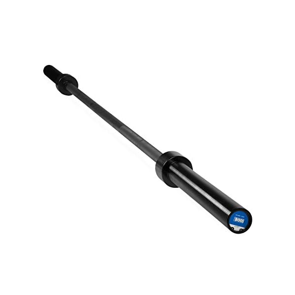CAP Barbell The Beast (New Version) - Black/Chrome, No Center Knurl