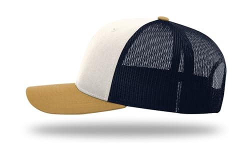 Image of Richardson 112 Trucker Hat - Premium Blank Baseball Cap, Adjustable Snapback Hat - Structured Six Panel Richardson Blank Hats