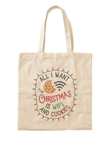 Sac fourre-tout humour Noël idéal pour vos courses de fêtes