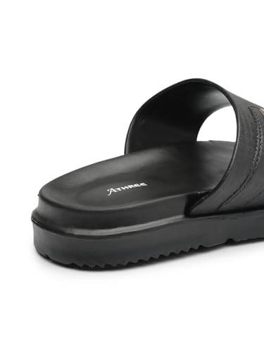 Image of ATHREE Slippers for Man Soft Lightweight | Chappal for Men Daily use Casual Slipper | Stylish Sleeper for Mens EVA Flip Flops Home use Gents Footwear for Man Pack of 1
