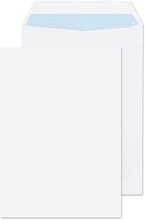 [Pack of 90] C4 Envelopes Plain White Wallet Envelopes 80gsm Peel & Seal No Windows A4 for Letter Posting Mailing Greeting Cards Wedding Invitations Home Office & Ecommerce (229mm x 324mm)