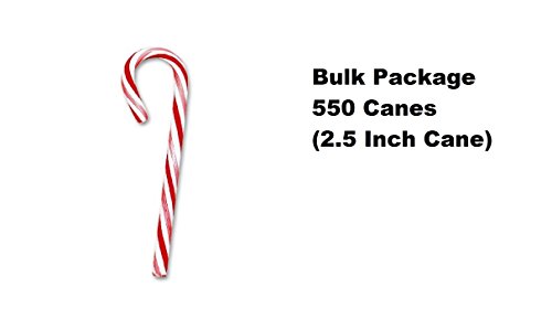 Bob's Red & White Mini Peppermint Canes (Bulk Package - 550 ct.)