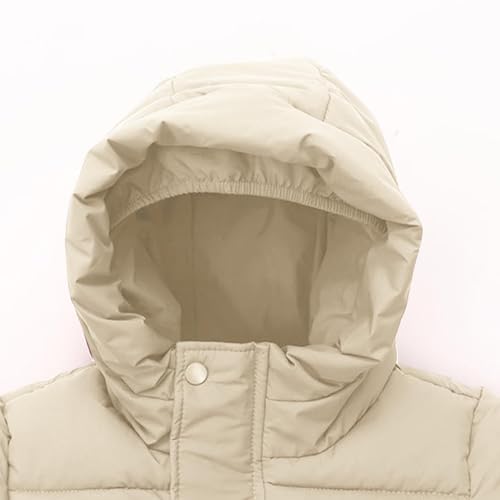 Girls Winter Coat Hooded Heavyweight Fleece Lined Thermal Kids Puffer Jacket Fall Boys Zip Up Snow Long Down Jackets2