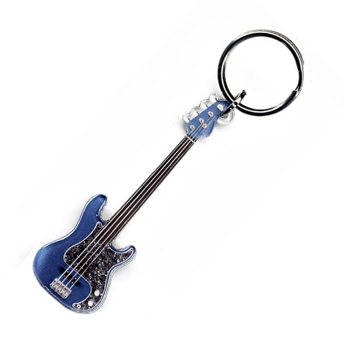 Porte-clés Réplique de la Precision Bass BLUE mini Guitare