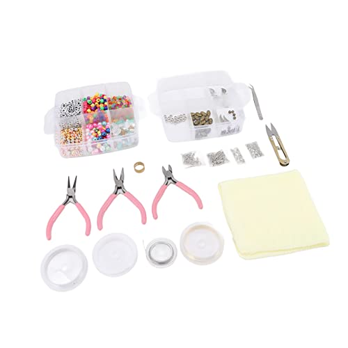 Kit de fabricación de joyas de 3 capas para evitar el desorden de cuentas en manualidades