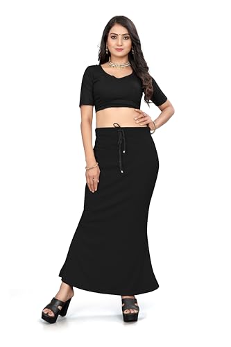 Image of Yashika Present Lycra Saree Shapewear Petticoat for Women||Straight Fit Petticoat Saree Silhouette Shape Wear Dress for Saree|| AZ-YS-OG-SHAPER-P
