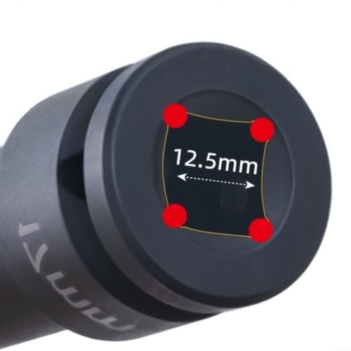 Cambio de neumáticos sin esfuerzo usando tuercas de rueda y vasos extendidos de impacto 7