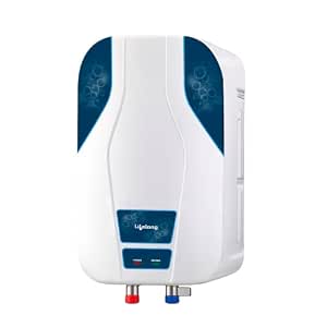 Lifelong Veloz 5.9L 3000W Instant Water Heater Geyser | 6.5 Bar High Pressure for High-Rises, Pre-Wired 16A Plug, 5-Yr Tank Warranty