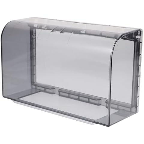 Housoutil Flip Weatherproof Cover Outlet Cover, Wall Switch Socket Face Plate Panel Box, Outlet Outdoor Receptacle Protector, Black Cover