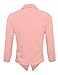 Womens Casual Work Office Open Front Blazer JK1133 Blush M