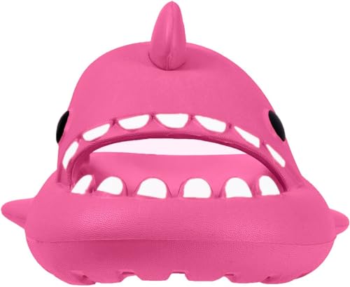 Kids Shark Slides Boys Girls Toddlers Cloud Shower Slippers Cute Cartoon Open Toe Sandals Cushioned Thick Sole Beach Pool Shoes2