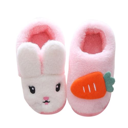Baby Shoes Toddler House Slippers Winter Boys Girls Warm Fuzzy Slippers Kids Non-Slip Indoor Outdoor Household Shoes