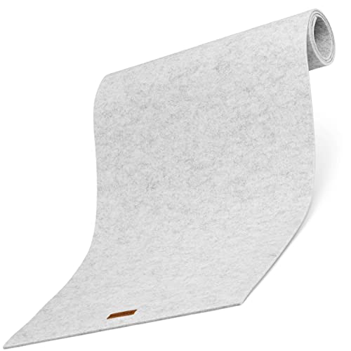 Balinco Tischläufer aus Filz abwaschbar, Läufer anpassbar 44 x 150 cm,...
