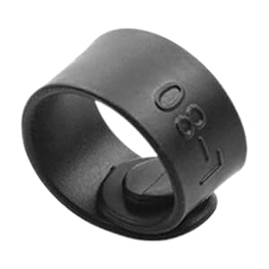 Generic Motorrad Kabelbinder flexibler Gummikabel-Organizer