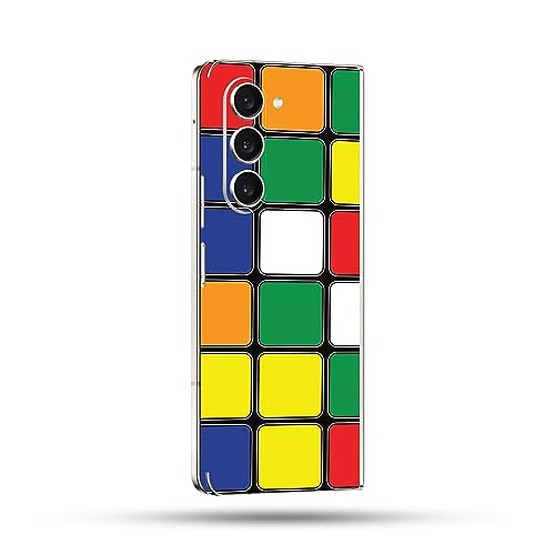 Image of MightySkins Skin Compatible with Samsung Galaxy Z Fold 5 Full Wrap - Puzzle Cube | Protective, Durable, and Unique Vinyl Decal wrap Cover | Easy to Apply, Remove, and Change Styles | Made in The USA