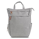 Mochila Maternidade Multifuncional - Compartimento Térmico, Engate para Carrinho, Bolso Frontal + Laterais