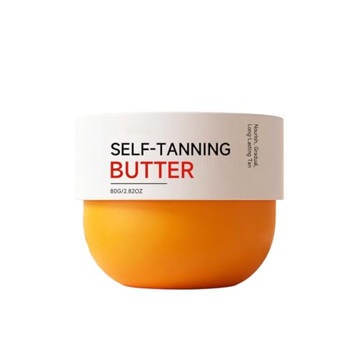Bronze Gradual Tanning Butter No Orange Tones Hydrating Self-Tanning Butter for Body 2.82 oz