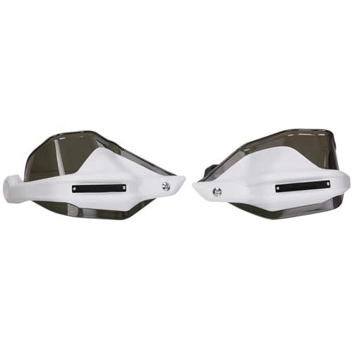 �i�b�N���K�[�h CFMOTO 450MT 2024 2025 �n���h���o�[�n���h�K�[�h ���������n���h�K�[�h�V�[���h �u���[�L�N���b�`���o�[�v���e�N�^�[�ɓK�� �o�C�N �n���h�K�[�h(Big white and Brown)