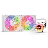 5298003820069 Kit Watercooling AIO Valkyrie Jarn RGB - 280mm (Blanc)