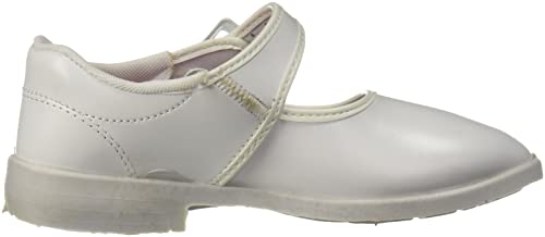 Image of Bata Girl's Slip-On School Shoes - White (1Kids UK)