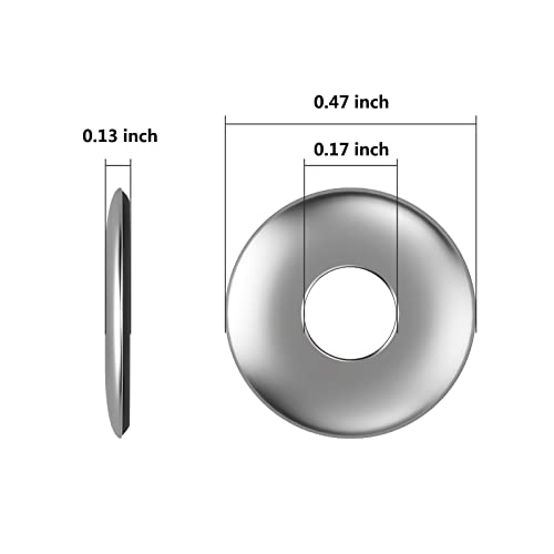 Wensilon 00001 500 Pcs) #8X1/2 Inch Sealing Washers 304 Stainless Steel Neoprene Epdm Bonded thumb #1