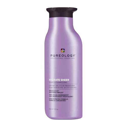 Pureology Hydrate Sheer Shampoo – For Fine Hair, 9 fl oz