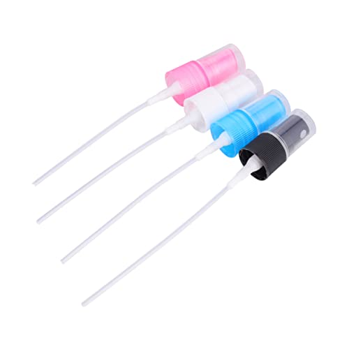 PACKOVE 14Piezas Botella Pulverizadora Plástica para Cosméticos Reemplazo de Cabezal de Spray para Hogar Cocina