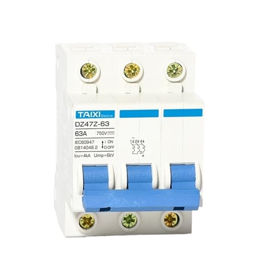 Disjoncteur miniature photovoltaïque 3P 20A contre les surcharges solaires