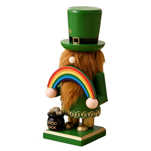 Casse-noisette en bois de la Saint Patrick figurine de table festive