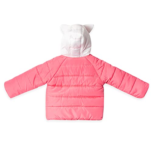 DREAMWORKS GABBY'S DOLLHOUSE Pandy Paws Girls Zip Up Puffer Jacket Toddler to Big Kid4