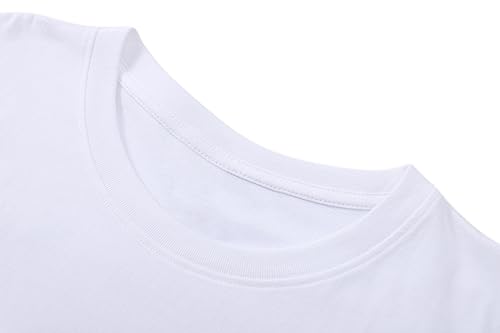 Spym Womens T-Shirt, Crew Neck Short Sleeve Cotton Tee Shirt, Loose Fit Tshirts with Plus Size and Regular Size3