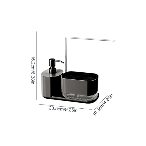 Porte-savon de cuisine et support de support d'éponge durable